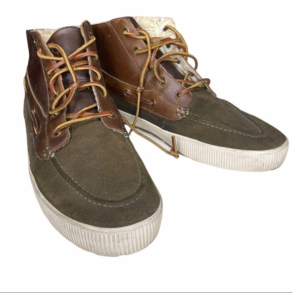 Polo Ralph Lauren Deleon Chukka High Top Ankle Lace Boot Men’s Size 13 - Picture 4 of 9